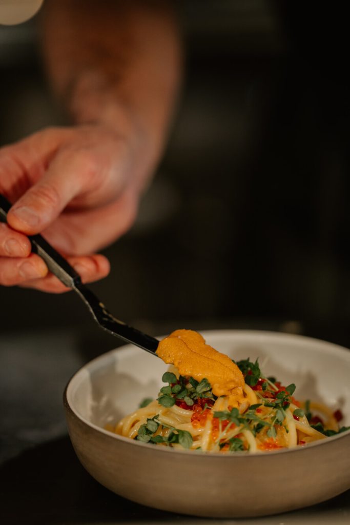Intricate dish