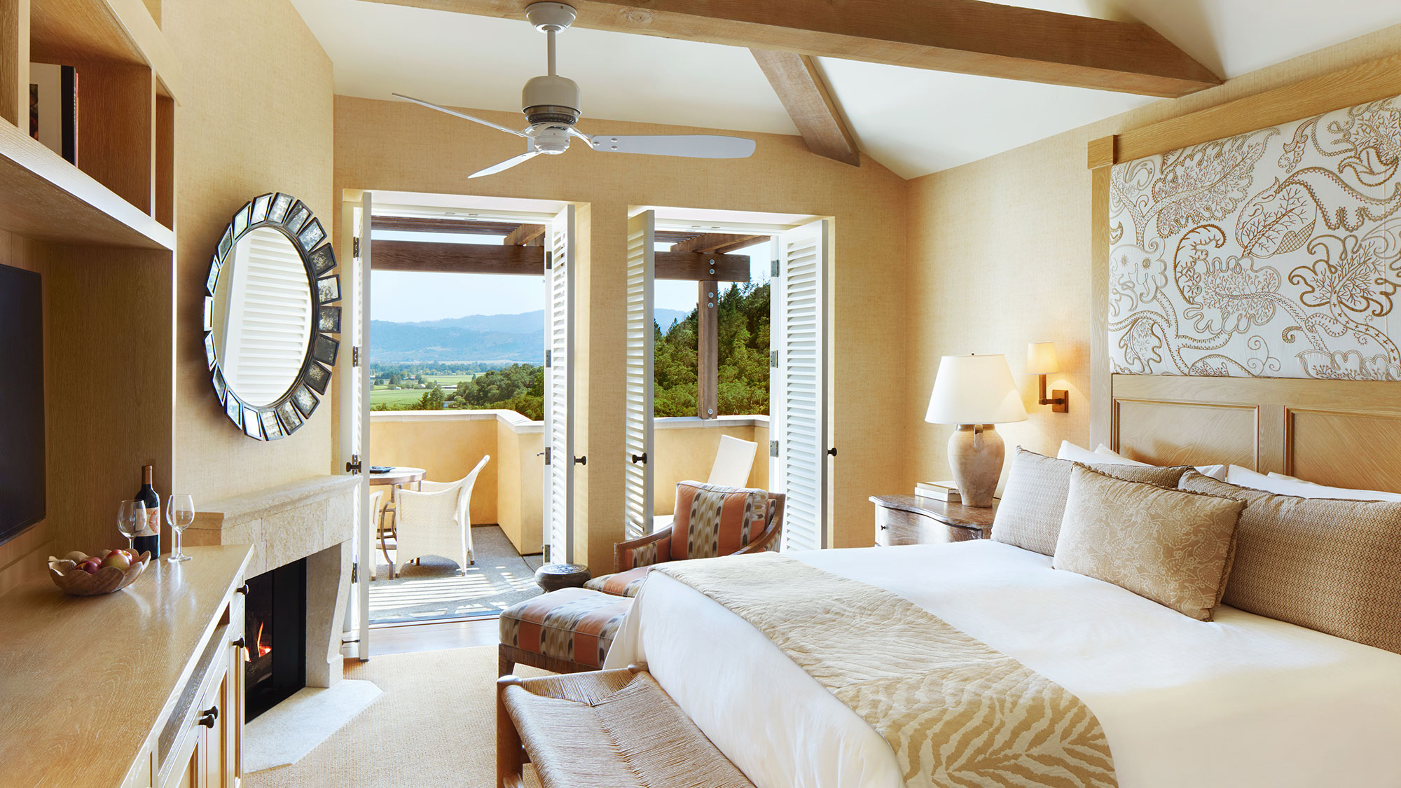 Classic Hillside View Room - Auberge Du Soleil Resort in Napa