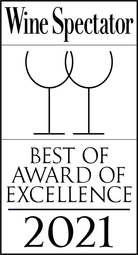 Wine Spectator Best of Award of Excellence 2021 Logo