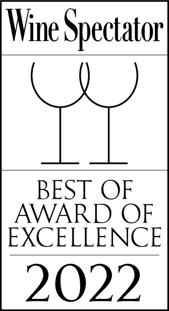 Wine Spectator Best of Award of Excellence 2022 Logo