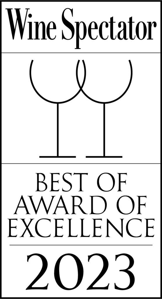 Wine Spectator Best of Award of Excellence 2023 Logo