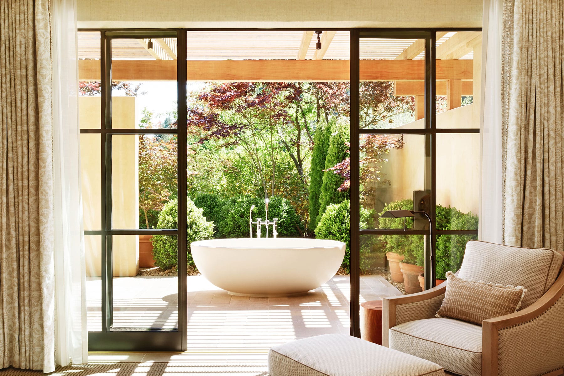 Deluxe Private Garden Suite - Auberge Du Soleil Resort in Napa