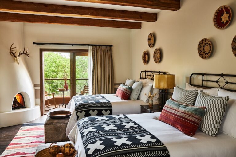 Resort View Double Queen Room in Santa Fe | Bishop's Lodge