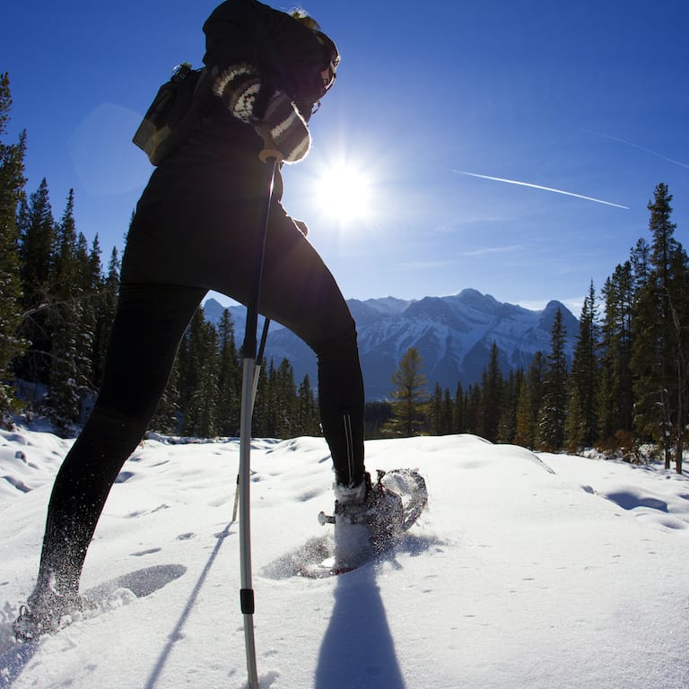 Snowshoeing Park City UT The Lodge at Blue Sky