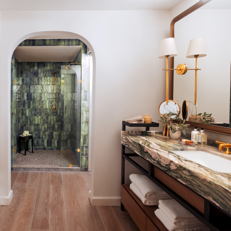 Boulevard King Hearing/Mobility Accessible w/RI Shower Fort Worth Bowie House