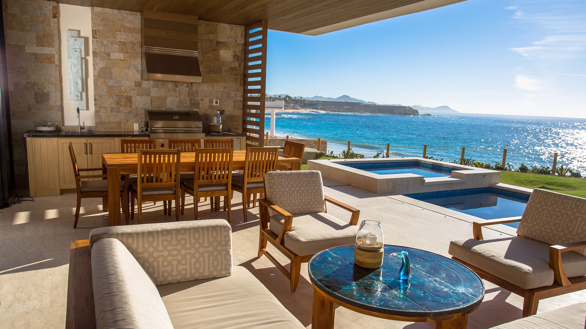 Four Bedroom Oceanfront Villa With Pool Stay Chileno Bay Resort