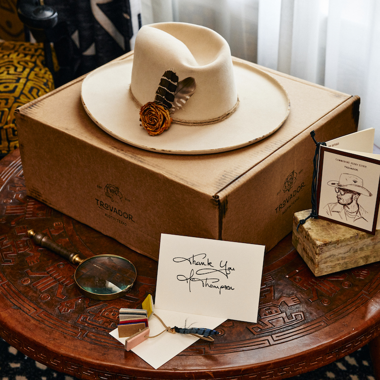 Trovador Custom Hat Experience | Commodore Perry Estate