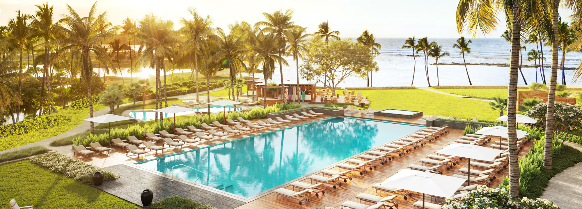 Pool and Beach Mauna Lani