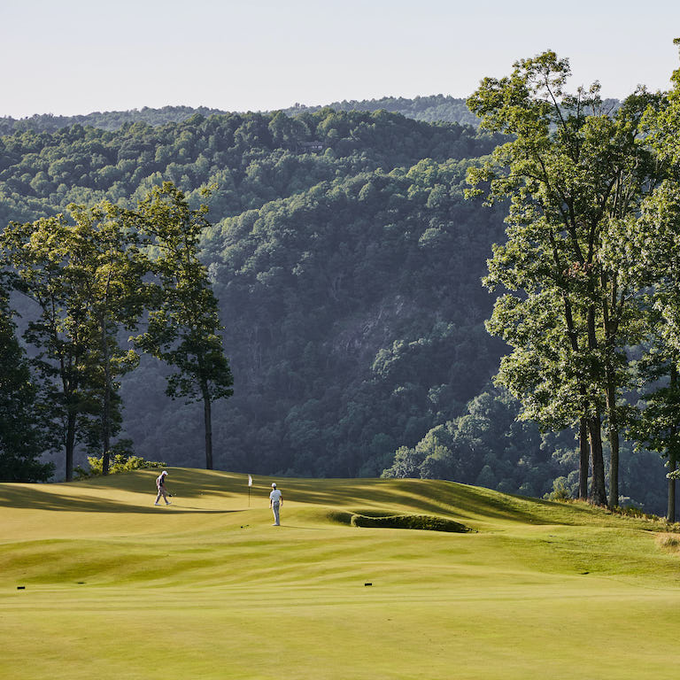 Golf Resorts Virginia Primland Highland Course Auberge