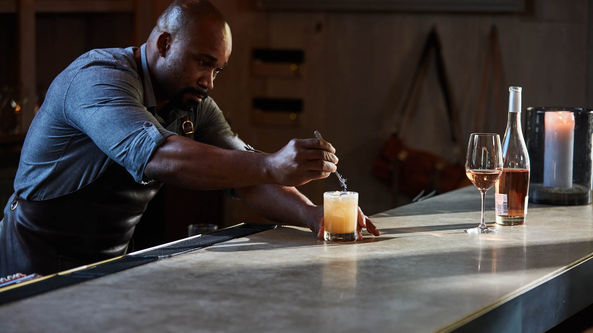 Solbar Restaurant at Solage Resort & Spa in Calistoga, California