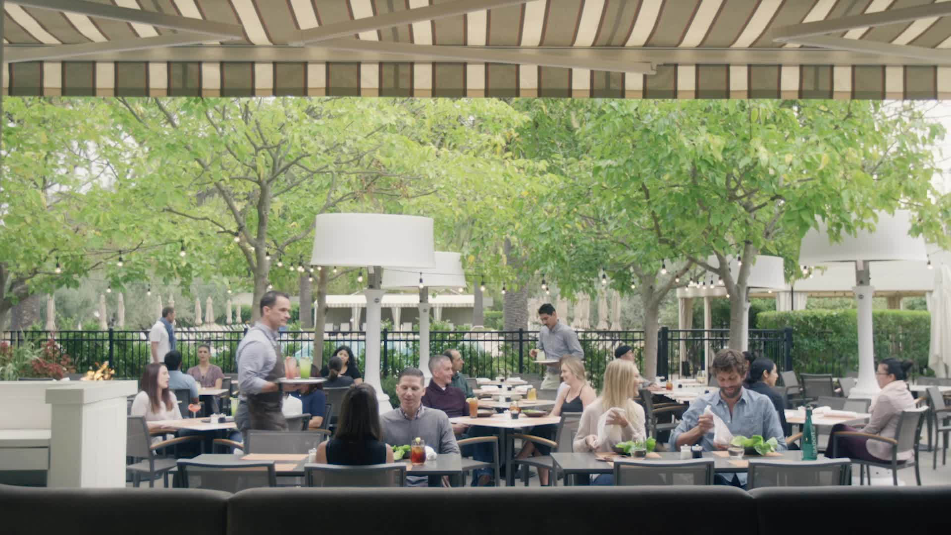 Solbar Restaurant at Solage Resort & Spa in Calistoga, California