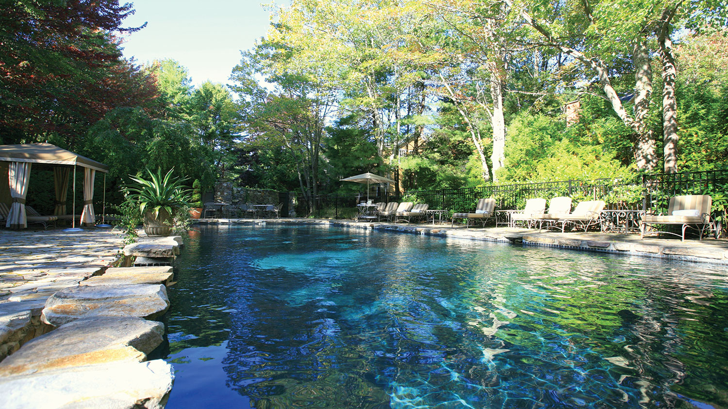 Pool Side White Barn Inn